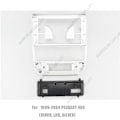 Miniatyrbillede 4 af 5: Til 1999-2004 PEUGEOT 406(9Inch) Bilradio Fascias Android GPS MP5 Stereoafspiller 2 Din Hovedenhed Panel Dash Frame Installation T-WELLNGS black frame