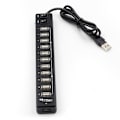 Miniatyrbild 5 av 5: Högkvalitativ USB-hubb 12 portar USB 3.0 Hub Multi USB Splitter Switch Hög hastighet Dataöverföring för La-WELLNGS