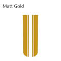 Pikkukuva 1 / 4: Auton sisätilan auton konepellin tarrat MINI Cooper One S JCW Countryman Clubman R55 R60 R61 F54 F55 F56 Auto Head Stripe -WELLNGS Matte Gold
