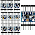 Miniatyrbild 1 av 5: 10 stycken -521 MPU-6050 MPU6050 modul, 3-axlig accelerometer 6 DOF gyroskopsensor modulkit 16 B-WELLNGS