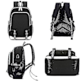 Miniatyrbilde 2 av 4: Nba Air Jor Dan Signature Stor Laptop Basics Bag Ryggsekker Casual Reise Bag Skole Ryggsekk for Tenåringsjenter Gutter-r Guanguan-WELLNGS style12