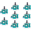 Miniatyrbilde 1 av 5: 8 stk joysticks erstatning for DualSense PS5-kontroller, 3D analog sensorhjul tommelstikker joystick rocker modul erstatning for Playstation 5 Con