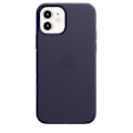 Miniatyrbillede 2 af 4: Læder Telefon Cover Kompatibelt med Iphone 12/12 Pro Læder Cover med Magsafe-WELLNGS Deep Violet