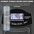 Pikkukuva 2 / 2: Kädenpuristusmittari, 396lbs/180kg Digitaalinen kädenvoimamittari Kädenvoimamittari USB LCD-näyttö Kädenvoimamittari-WELLNGS