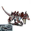 Miniatyrbillede 1 af 5: 1 stk. Jurassic Big Size Dinosaur Building Blocks T-rex Quetzalcoatlus Baryonyx Actionfigurer Børnelegetøj Gaver-WELLNGS Velociraptor