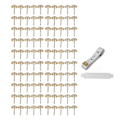 Miniatyrbild 1 av 5: 100 st klädselsstift möbler inredning dekorativa spikar stift antika fästelement guld-WELLNGS