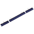 Miniatyrbillede 1 af 3: for Samsung Galaxy Note9 N960 3 stk./sæt OEM tænd/sluk og lydstyrke sideknapper-WELLNGS Blue