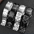 Pikkukuva 2 / 5: Swatch Watch YCS YAS YGS IRONY -kellon teräsranneke miehille ja naisille 19/17MM - WELLNGS 17mm Black-171#