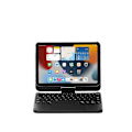 Miniatyrbild 3 av 5: Magiskt tangentbordsfodral för Ipad Mini 6 Magnetiskt fodral Funda Bakgrundsbelysning Fällbart 360-graders roterbart tangentbord Bluetooth-tangentbord-WELLNGS Black
