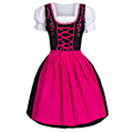 Pikkukuva 1 / 5: Muodi Anime Featuring A Maid Costume Cute Cosplay Role Playing Dress-WELLNGS Pink XL
