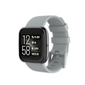 Miniatyrbillede 3 af 5: Silikone urrem til Fitbit Versa 2/Versa Lite/Størrelse: L-WELLNGS Grey Other Phone Models