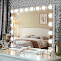 Miniatyrbild 2 av 2: Led Hollywood Makeup Mirror Light Mirror Dimmable Led Bulbs (endast glödlampa) Dd.-WELLNGS Random Mini Makeup Mirror