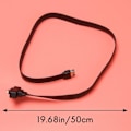 Pikkukuva 5 / 5: USB 3.1 -etupaneelin tyyppi E - tyyppi C -jatkokaapeli, Gen 2 (10 Gbit/s) sisäinen sovitinkaapel, WELLNGS
