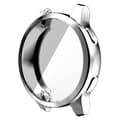 Støtsikker dekselbeskyttelse for Vivoactive 4S 40mm full skjermbeskytter - WELLNGS Silver