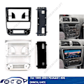 Miniatyrbillede 2 af 5: Til 1999-2004 PEUGEOT 406(9Inch) Bilradio Fascias Android GPS MP5 Stereoafspiller 2 Din Hovedenhed Panel Dash Frame Installation T-WELLNGS black frame
