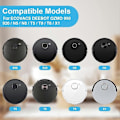 Miniatyrbilde 2 av 5: Sidebørstemotor Snap Gear og sidebørste kompatibel med ECOVACS DEEBOT OZMO 950/920/ N5/ N8 T5/ T9/ T8 Robot V-WELLNGS