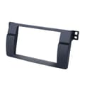 för 3-serie E46 1998-2005 2Din Audio Panel Modifieringspanel DVD Navigationspanel Ram Bil Fasci-WELLNGS