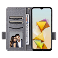 Miniatyrbild 2 av 5: Flipfodral i läder med kortfack för ZTE Blade A73 Pro 5G/A73 5G/Optus X Pro 5G - WELLNGS Style D