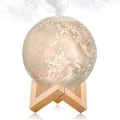 Miniatyrbillede 1 af 4: Luftfugter Aromaterapi Diffuser, LED skrivebords månelampe med Cool