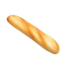 Miniatyrbillede 2 af 2: Kunstig brød, kunstigt brød, simuleret madmodel, dekoration, køkkenrekvisit (forlænget baguette) - WELLNGS Yellow