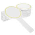 Miniatyrbilde 2 av 5: 6 stk. håndholdte tavler, ensidige padlebrett, håndholdte whiteboards, polstring whiteboards-WELLNGS