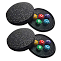 Miniatyrbild 1 av 5: Squid Game 2 Gonggi & Rund Behållare Koreansk-WELLNGS E,2pcs