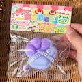 Miniatyrbillede 1 af 5: Håndlavet Taba Squishy Stor Kattepote Silikon Klemmelegetøj - WELLNGS Lavender plushless