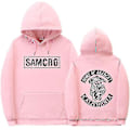 Miniatyrbilde 1 av 2: Sons Of Anarchy Samcro Hoodie Dobbeltsidig Trykket Hoodie Genser Topp - WELLNGS Pink XL