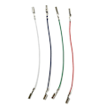 Miniatyrbilde 1 av 5: 3/4 stk. Kassett Phono Kabel Ledninger Header Ledninger for Platespiller Phono Headshell-WELLNGS C