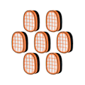 Pikkukuva 1 / 5: 7 kpl HEPA-suodattimia Speed Pro Max Fc6812 / Fc6801 / Fc6813 -imuriin, varaosat, Acces-WELLNGS