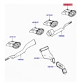 Miniatyrbillede 2 af 5: Kompatibel med Focus MK2 2005-2013 4M51-A014L21-AD Front Instrumentbræt Center Luftkonditioneringsudtag Ventilationsgitter Assy 4-WELLNGS