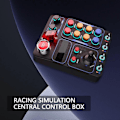 Miniatyrbillede 4 af 5: PXN CB1 Sim Racing Knapperboks med RGB-belysning, 30 Programmerbare Knapper til Truck- og Racingspil - WELLNGS