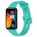 Miniatyrbillede 2 af 5: Kompatibel med Huawei Band 8 Silikonerem Vandtæt Blød Urrem - WELLNGS Green Type E Huawei Band 8