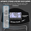 Miniatyrbilde 2 av 5: Ny grepstyrke-tester, 396 lbs/180 kg Digital hånddynamometer grepstyrkemåler USB LCD-skjerm H-WELLNGS