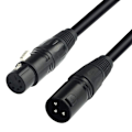 Miniatyrbillede 2 af 5: Xlr han 3-polet til Xlr hun 5-polet & Xlr hun 3-polet til Xlr han 5-polet lydkabel, til mikrofon-WELLNGS