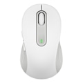 Miniatyrbillede 1 af 5: M650 Trådløs Mus 2.4GHz Bluetooth-kompatibel Dobbelt Tilstand Ergonomisk DPI Justerbar Stum Mini Letvægts Universal Trådløs Computer -WELLNGS White