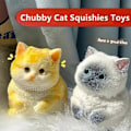 Miniatyrbillede 3 af 5: Fed Cat Squishies Legetøj, Stor Cat Squishies Legetøj - WELLNGS D
