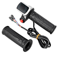 Miniatyrbillede 1 af 5: Universal Elektrisk Cykel Gasgreb Med Lcd Display Håndtag Gasgreb Til 36v Twist Gasgreb Scooter E--WELLNGS