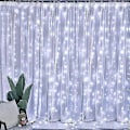 Miniatyrbilde 3 av 5: 3M 4M 6M USB Gardin Lyslenke LED Lys Julelys Juledekorasjoner Bryllupsdekorasjoner-WELLNGS Purple 4x3M