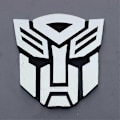 Miniatyrbild 2 av 5: 3D Logotypsskydd Autobots Transformers Badge Grafisk Dekal Bilsticker - WELLNGS Autobots