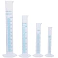 4st Transparenta Mätcylindrar i Plast Graderade 10ml / 25ml / 50ml / 100ml-WELLNGS