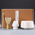 Miniatyrbild 1 av 5: 4st/set Traditionellt Matcha-set Bambu Keramik Matcha-skål med visp BY-WELLNGS 4