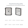 Miniatyrbild 4 av 5: Inbyggd 2D-streckkodsläsare USB QR-streckkodsläsare RS232 TTL-gränssnitt Kiosk Liten Fast Installation - WELLNGS 0 0