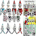 Miniatyrbilde 4 av 5: Julepynt Plysjdukke Elf Gutt Jente Statue Julegave Stativ - WELLNGS Pink Clothes Girl