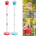 Miniatyrbild 1 av 5: Automatisk Bubbelmaskin med Ställ, Ljus & Musik - 20 000+ Bubblor Utomhus Bubbelblåsare för Barn, Småbarn, Bröllop & Födelsedagsfester - WELLNGS Bundle