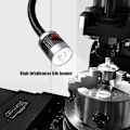 Miniatyrbillede 5 af 5: Justerbar LED-arbejdslampe i aluminiumlegering med magnetfod, LED-maskinarbejdslampe 360 roterbar med afbryder - WELLNGS