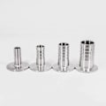 Miniatyrbilde 1 av 4: Slangekobling i rustfritt stål, Tri Clamps-WELLNGS 19mm Hose Barb 25.4mm Ferrul