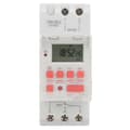 DC 24V 30A 12/24 Timerswitch med LCD-skärm, Programmerbar Tidrelä - WELLNGS