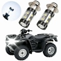 Miniatyrbillede 1 af 5: H6m LED Forlygte Pære Til Yamaha ATV Thsinde Hvidt Lys WELLNGS