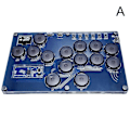 Miniatyrbild 1 av 5: Joystick Hitbox Keyboard Arcade Stick Controller för PS5, PS-WELLNGS Gray